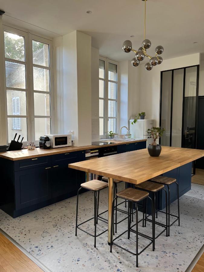 Bright Apt 70M2 In Bayeux Historic Center W Pkg Esterno foto