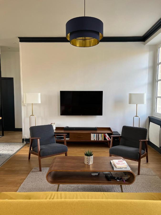 Bright Apt 70M2 In Bayeux Historic Center W Pkg Esterno foto