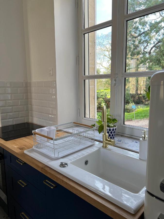 Bright Apt 70M2 In Bayeux Historic Center W Pkg Esterno foto